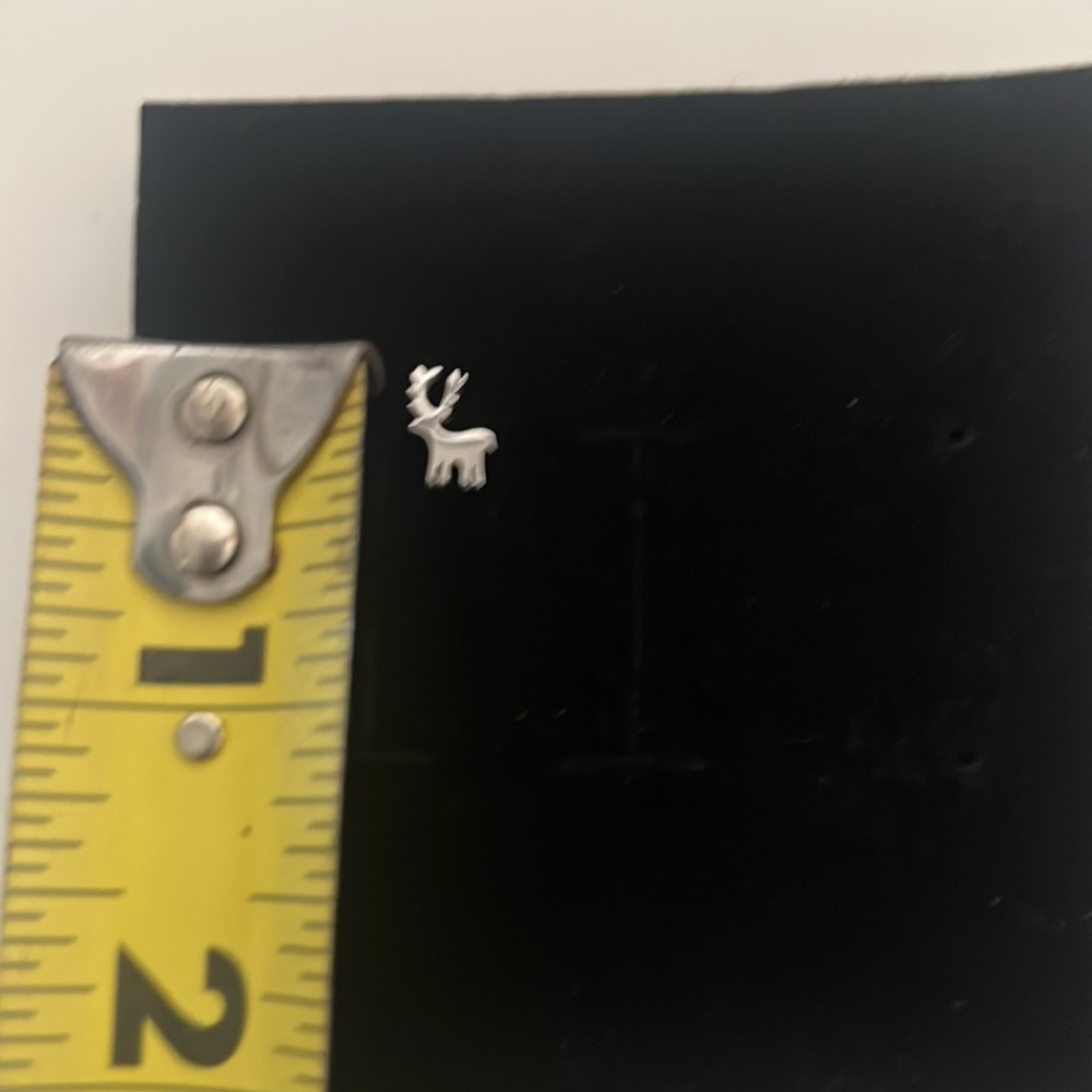 NWT 2 for $5 CHRISTMAS TREE REINDEER STUD EARRINGS B22 - Picture 3 of 6